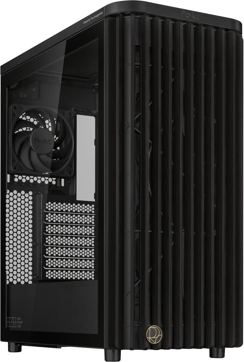 ASUS ProArt PA401 Wood Tempered Glass Panel - Pc-behuizing - Tower - ATX