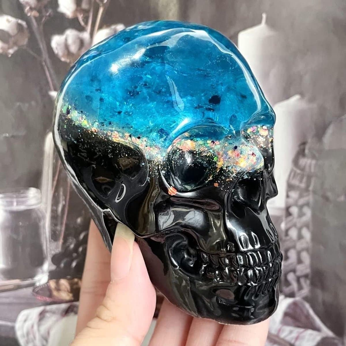 3D Grote Skelet Siliconen Mallen voor Epoxy Hars, Halloween Decoratie, DIY Ambachten en Feestversiering