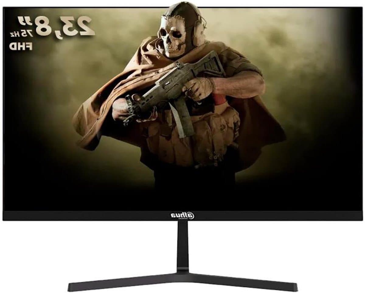 LED Monitor - Scherm Computer - Werk en Entertainment - VA Paneel Technologie - 61 cm - Zwart