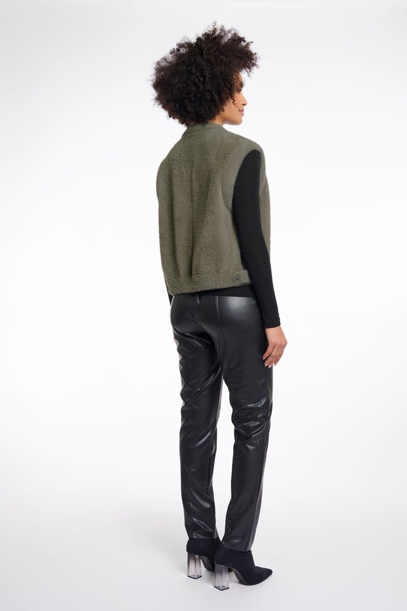 Rino & Pelle Jassen - Elona waistcoat - Green ash