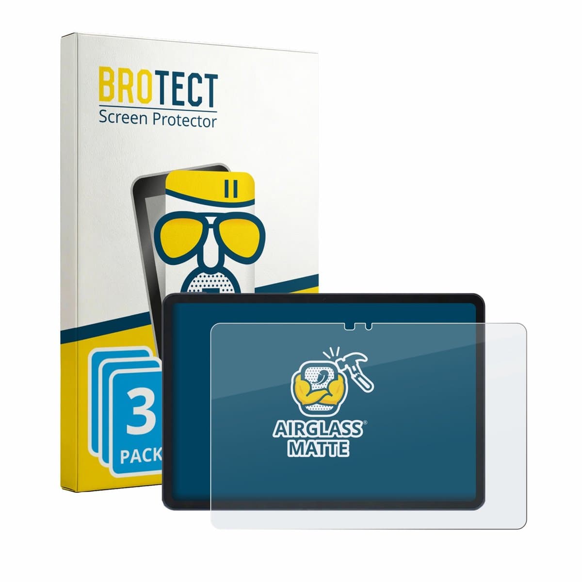 BROTECT - Screenprotector voor Infinix XPAD 30E - Folie Beschermfolie Beschermglas matte 3 Stuks