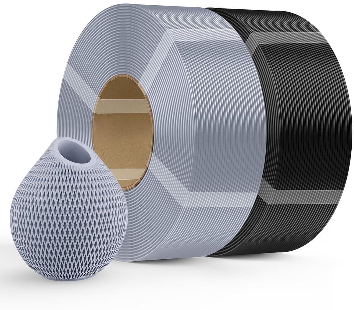 PETG Filament Refill - 3D Printer Filament - 3D Printen - Hubless voor Herbruikbare Spoelen - 2 kg 175 mm