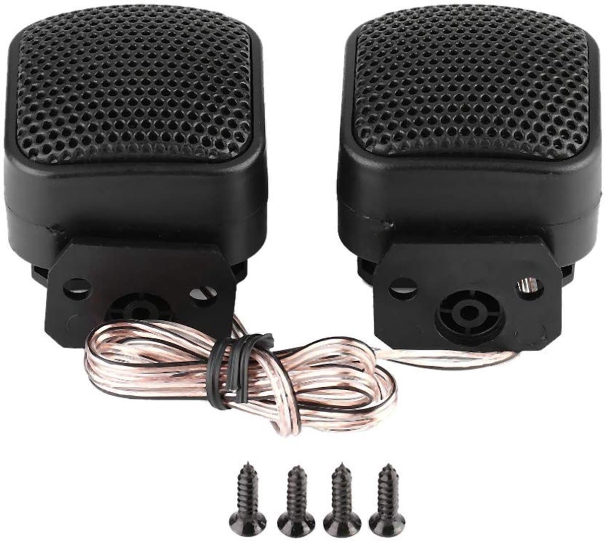 Solidchoice - Dailygoody - Auto Luidspreker - Compacte Audiokwaliteit - Stofdicht en Luide Audio - Zwart - Muziek Tweeter - Geschikt voor Auto - 500 W