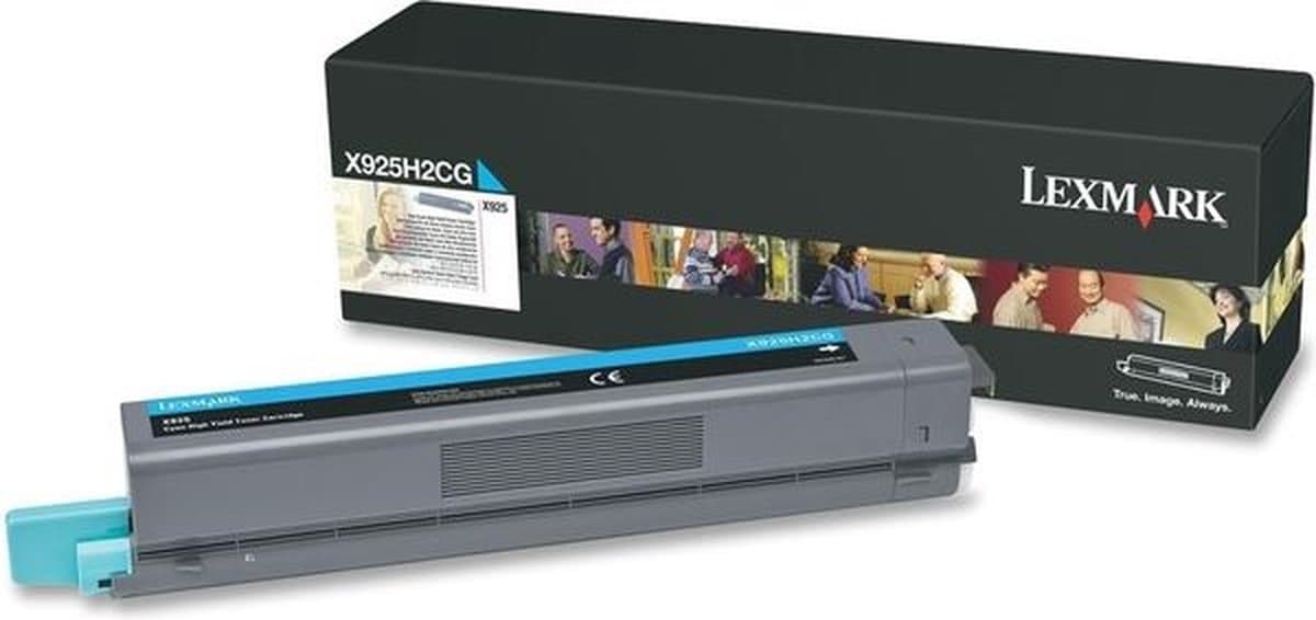 Lexmark X925H2CG Inktcartridge - Cyaan