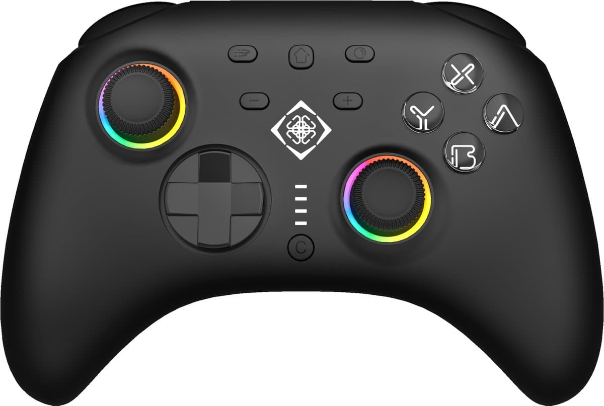 Deltaco Gaming Draadloze Controller - Hall Effect - Anti Stickdrift - voor Nintendo Switch 2 - Zwart