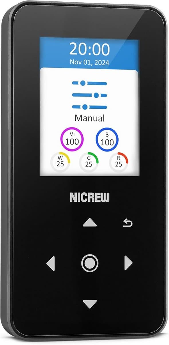Aquarium LED Controller met 5 Kanalen en LCD Display voor Koralen