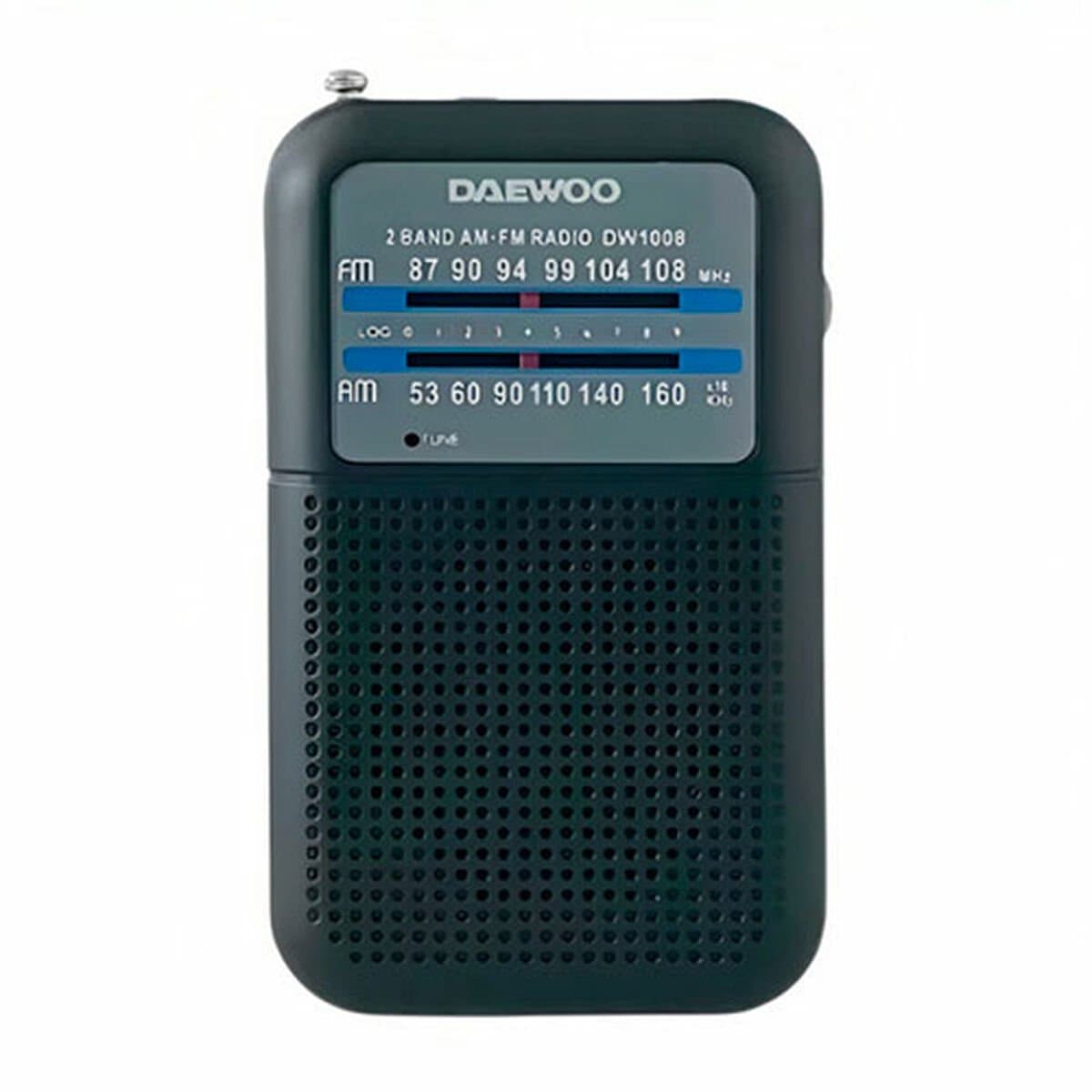 Daewoo Dw1008bk Draagbare Radio Transparant One Size / EU Plug 220V