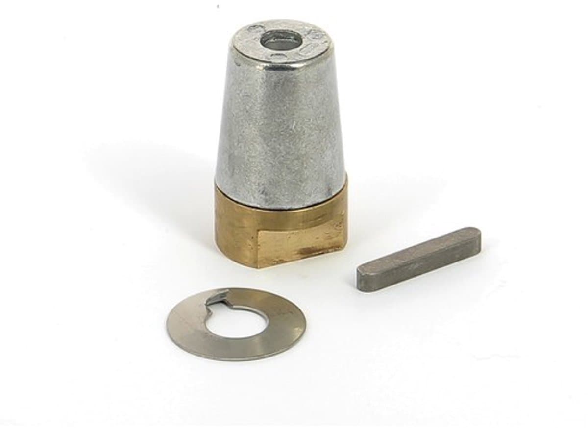 Set dopmoer met anode voor as 30mm kompleet