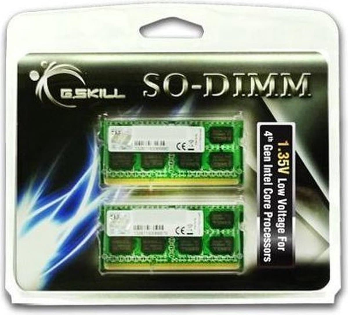 G.Skill 8GB DDR3-1600 geheugenmodule 2 x 4 GB