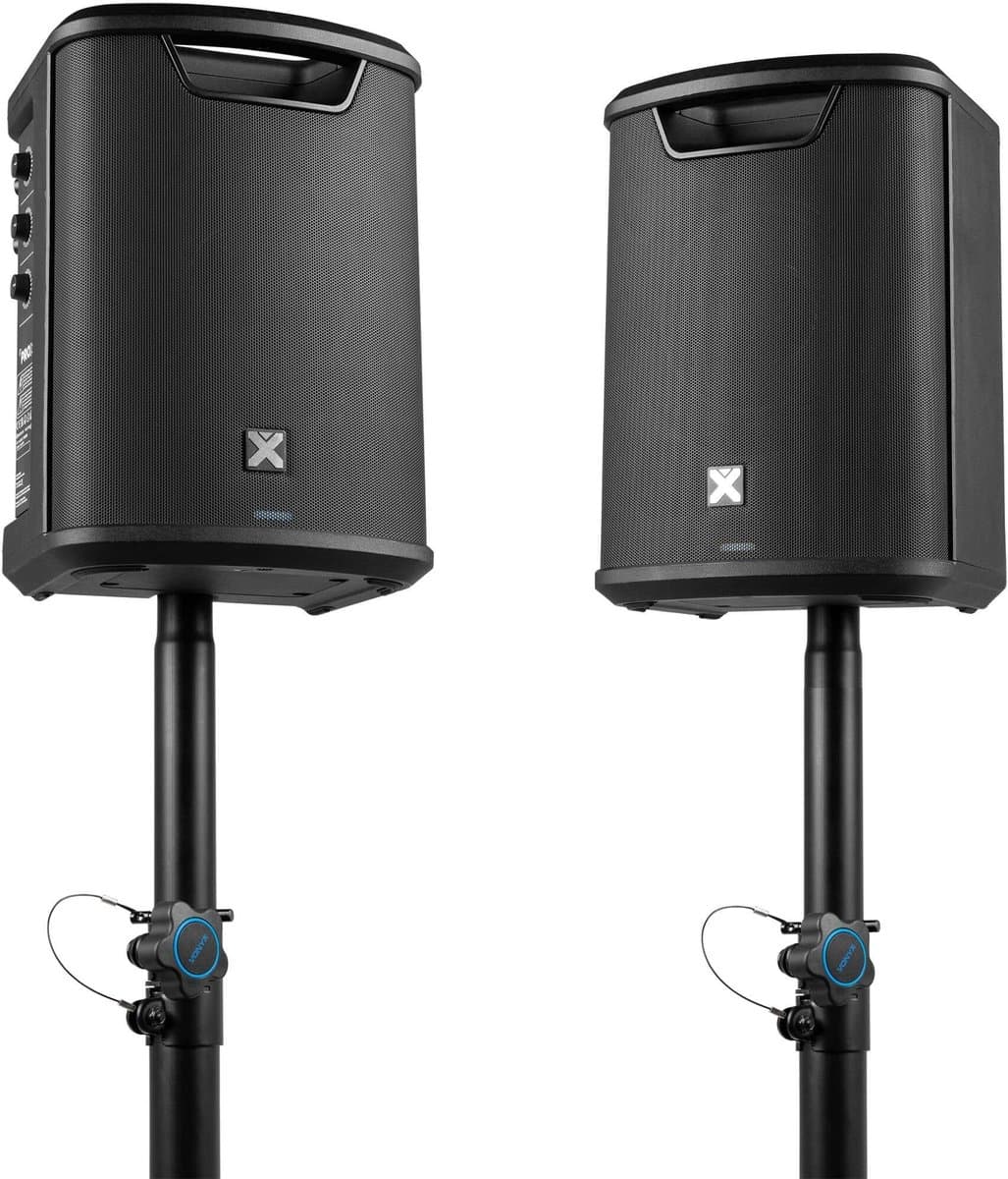 Vonyx PRO X1A PA systeem met standaards - draadloze speaker set - Bluetooth speakers - 500W