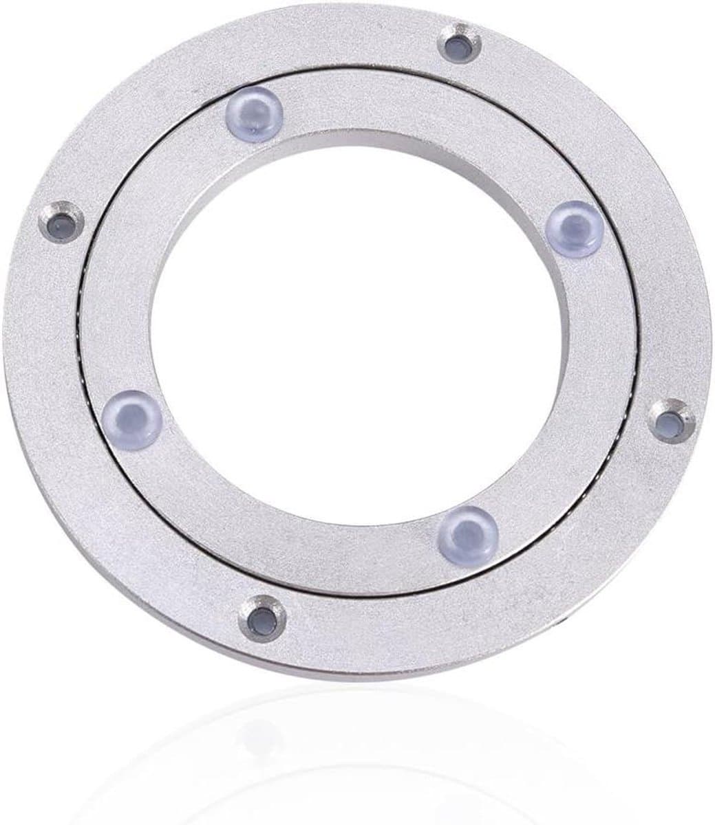 Draaibare Plateau - Draaitafel Basis - Tv Monitoren - Aluminium Legering - 10 Inch - Zilver
