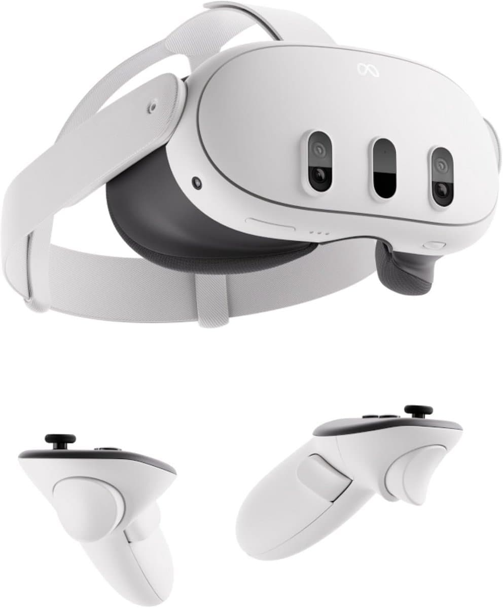 Virtual Reality Headset - Mixed Reality - Immersive Gaming - Krachtige Processor - 512 GB Opslag - Wit
