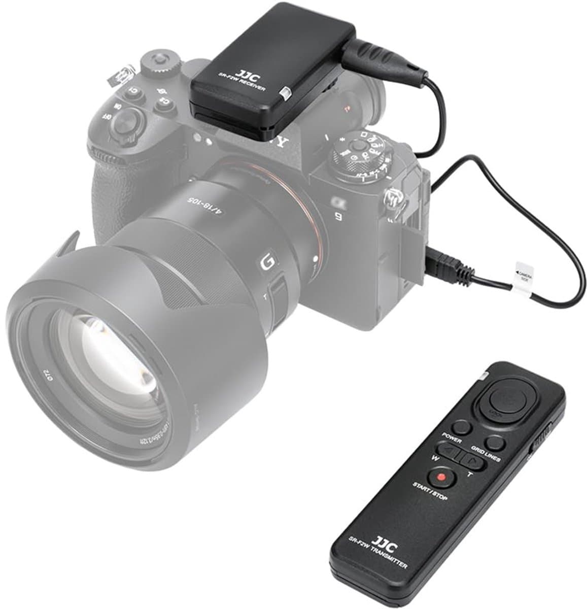 Allecto - Draadloze Video Afstandsbediening - Geschikt voor Sony Camera's - Gebruiksvriendelijke bediening - Compact formaat - Voor fotografie en v...