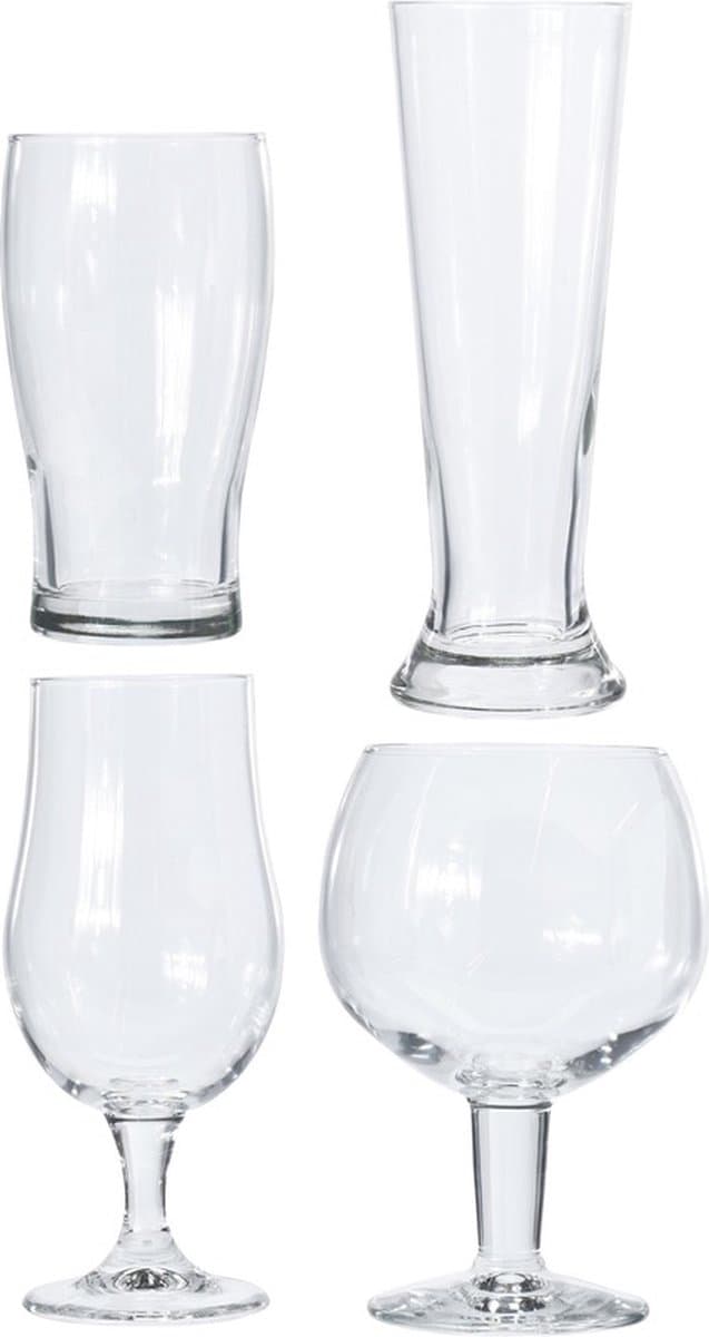12x Verschillende bierglazen set - Glazen voor bier - Speciaal bier - Proefglazen set