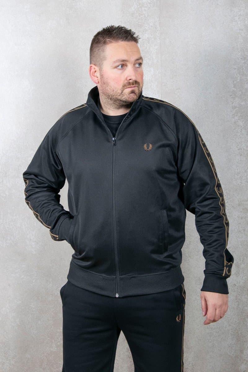 Fred Perry Contrast Tape Track Jacket