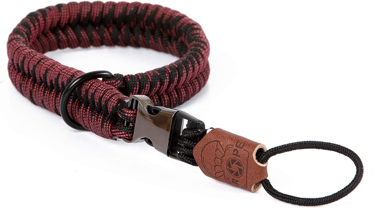 Camera Polsband Gevlochten Paracord met Snelsluitsysteem