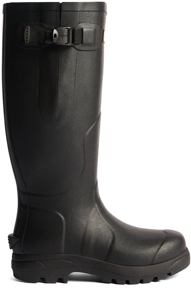 Hunter - Unisex Balmoral MKII Side Adjustable Wellington Boots Black - Maat 42