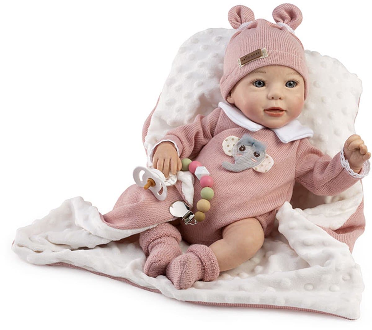 MuÑecas Guca Nadia Reborn Baby Roze Kinderen