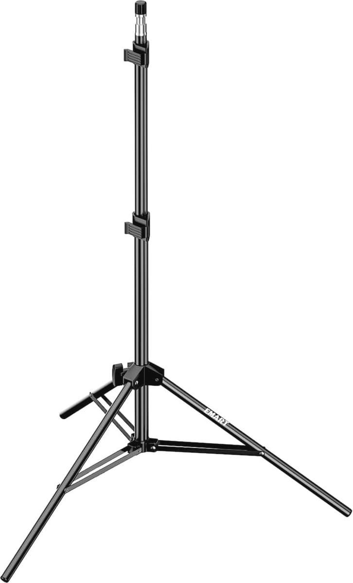 Lichtstatief 210cm Aluminium Statief voor Fotografie - Draagbaar en Verstelbaar voor Studio Verlichting