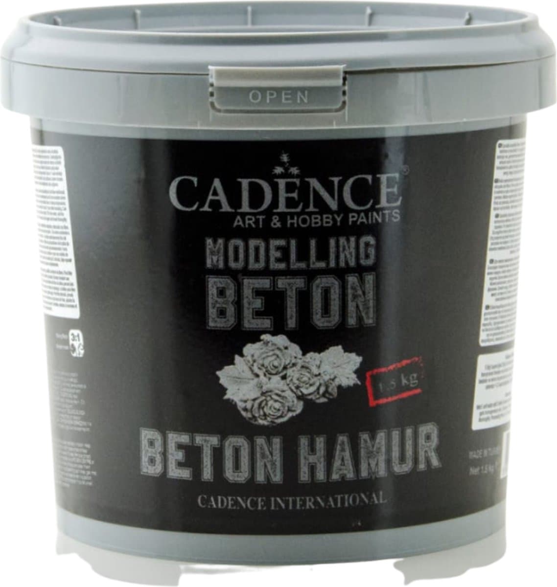 Cadence beton Trendy Craft 1,5 kg creatieve reliëfpasta.
