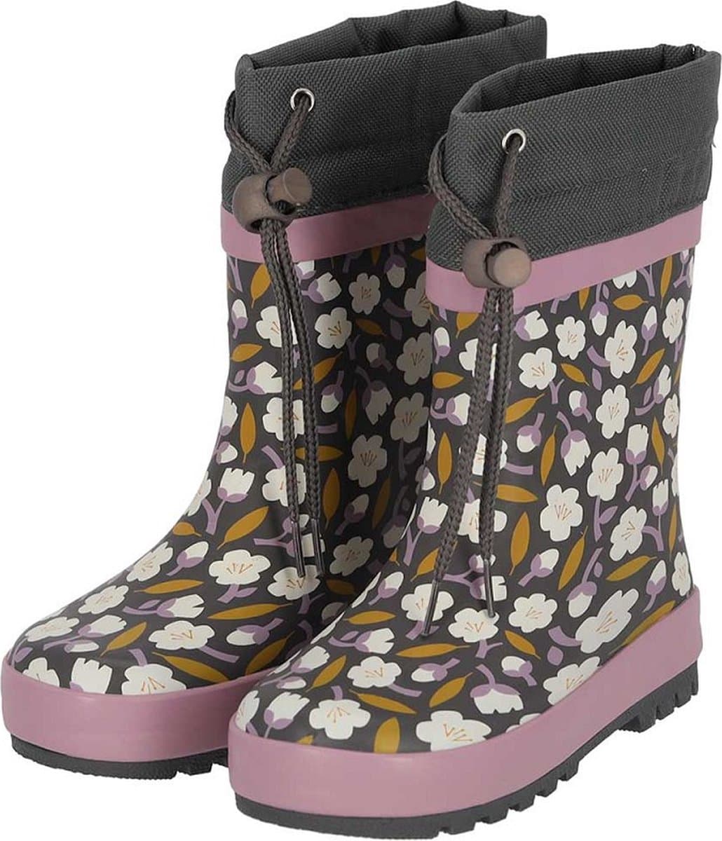 XQ Footwear - Regenlaarzen - Bloemen - Multi - Colour - Maat 31/32