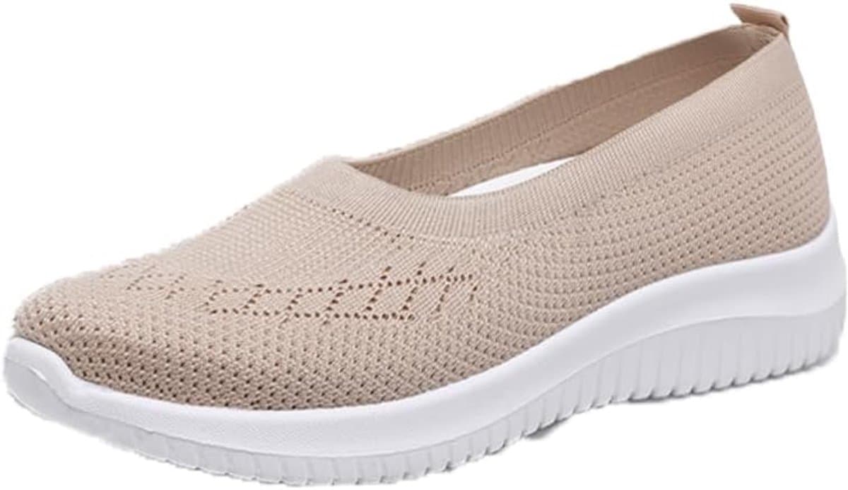 Slip on Trainers Atletische Loopschoenen Sport Walking Sneakers Lichtgewicht Tennisschoenen