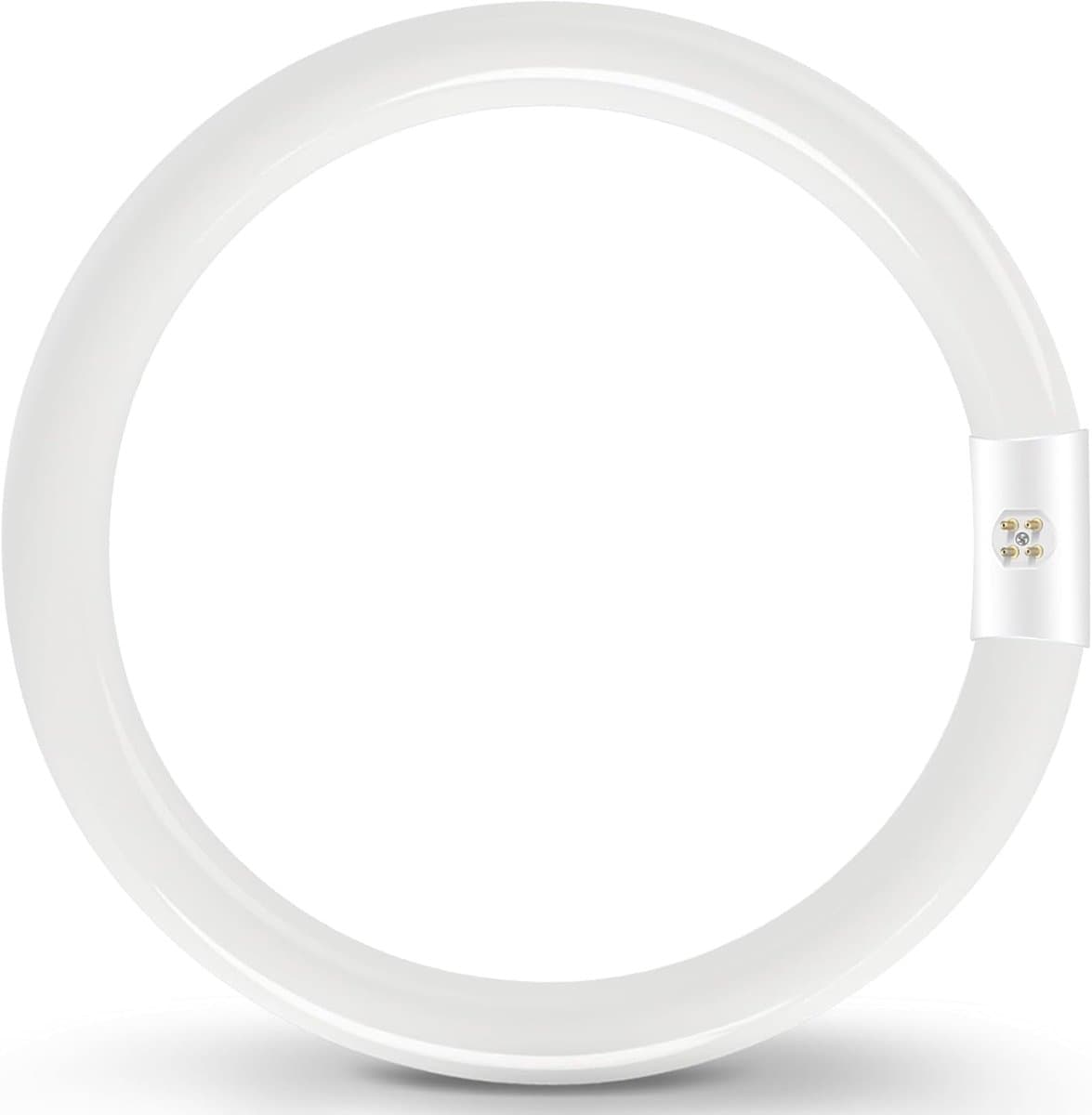 40 W, rond, T9, G10Q, energiebesparend, 40 cm, neonbuis, koudwit, 6500 K, ringverlichting met laag stroomverbruik, geschikt voor keuken, trappen, hal