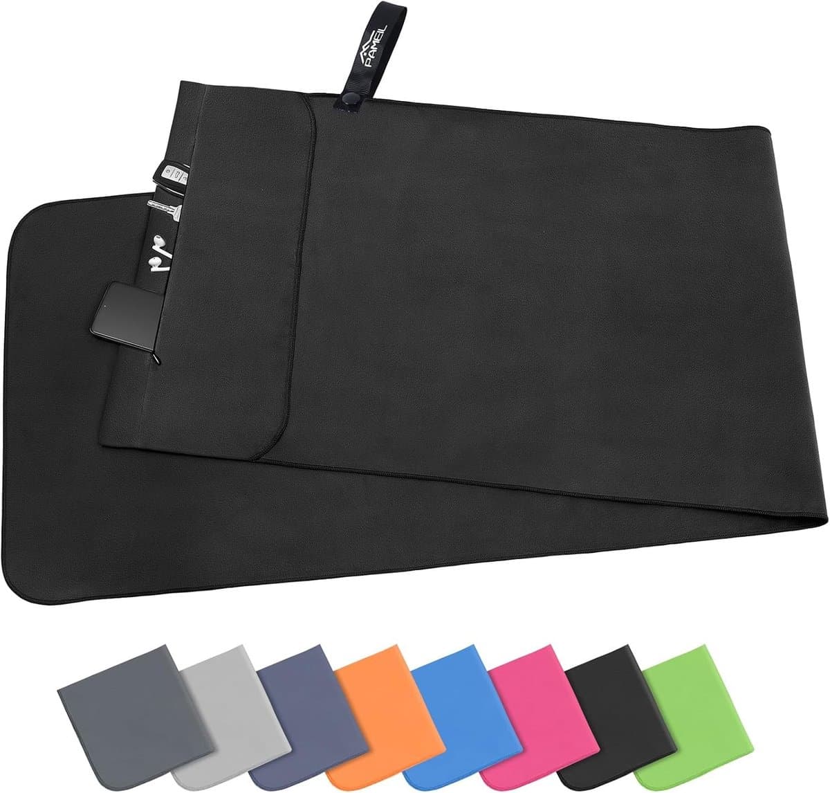 Fitness Handdoek 120 x 50 cm, Compacte en Sneldrogende Microvezel Handdoek voor Sport, Reizen en Strandgebruik