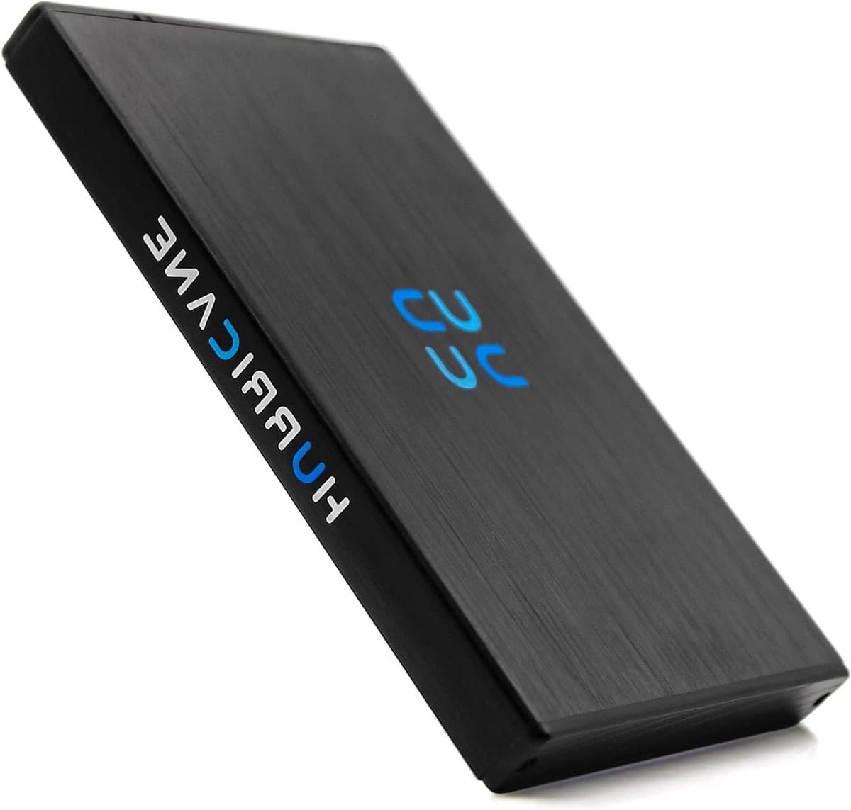 Externe Harde Schijf - Mobiele HDD Opslag Schijf - Back-ups Maken - Aluminium Behuizing - 1 TB - Zwart