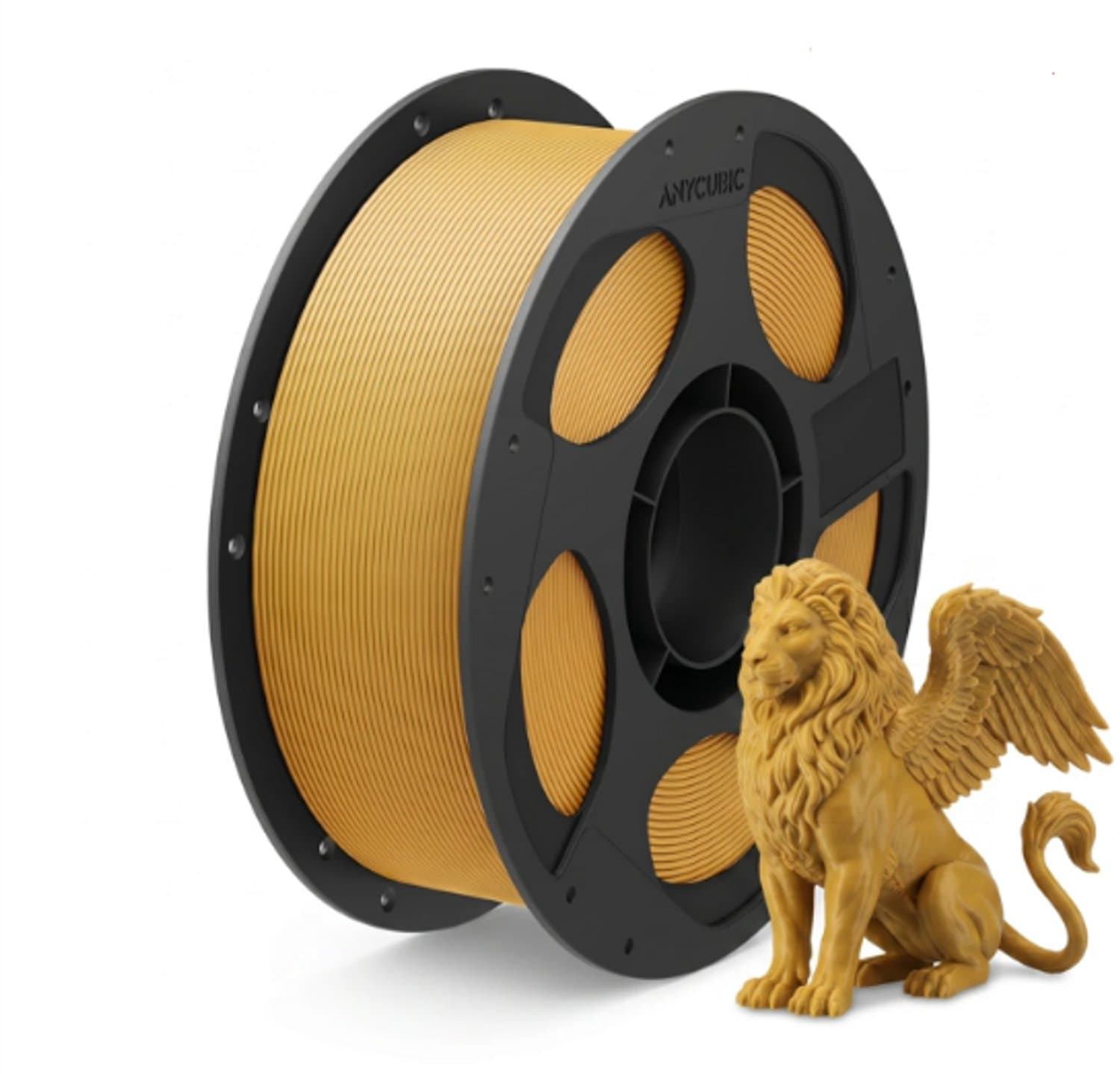 JOYBUY x ANYCUBIC PLA Basic printfilament, 1 kg spoel, 1,75 mm diameter, ±0,02 mm tolerantie - Goud