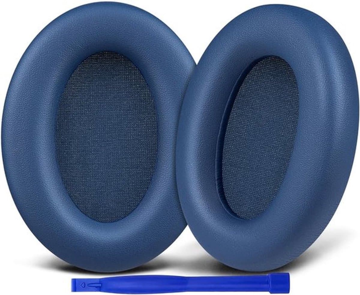 SOULWIT Professionele Vervangende Oorkussens voor Edifier WH700NB, WH700NB Pro Draadloze ANC Over-Ear Hoofdtelefoon, Earpads Cushions met Zacht Proteïne Leer, Hoog Dichtheid Ruisonderdrukking Schuim