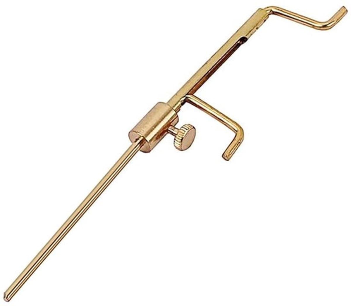 Soundpost Gauge Messing - Voor Viool/Altviool - Compact Gereedschap - Duurzaam/Hulpmiddel - 11 x 2,5 x 1 cm - Perfect voor Luthier - Violengereedschap