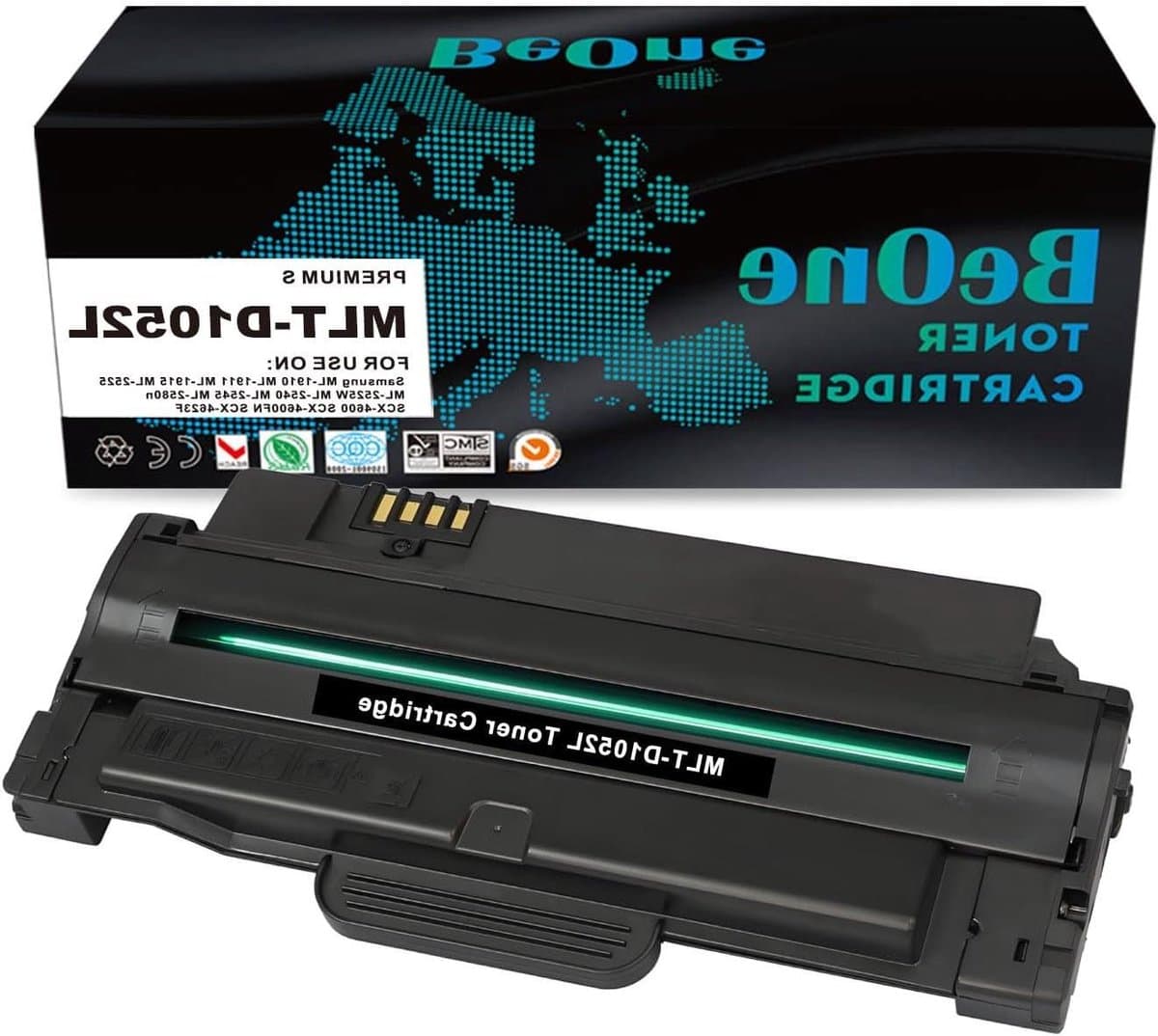 Tonercartridge Zwart - Toner MLT-D1052L - Printer Onderhoud - Hoge Capaciteit - 2500 Pagina's - Zwart