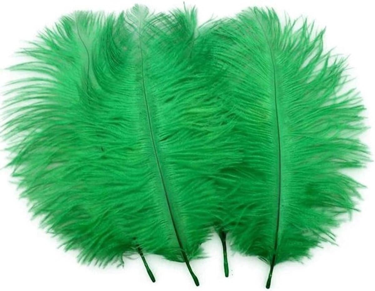 Set van 20 Natuurlijke Struisvogelveren 25-30 cm - Bruiloft Tafelversiering - Thuisdecoratie