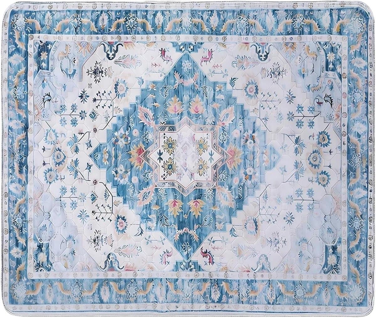 Huisdier Trainingsmat - Plasmat - Huisdier Training - Wasbaar & Absorberend - 60 x 45 cm - Kaki Blauw