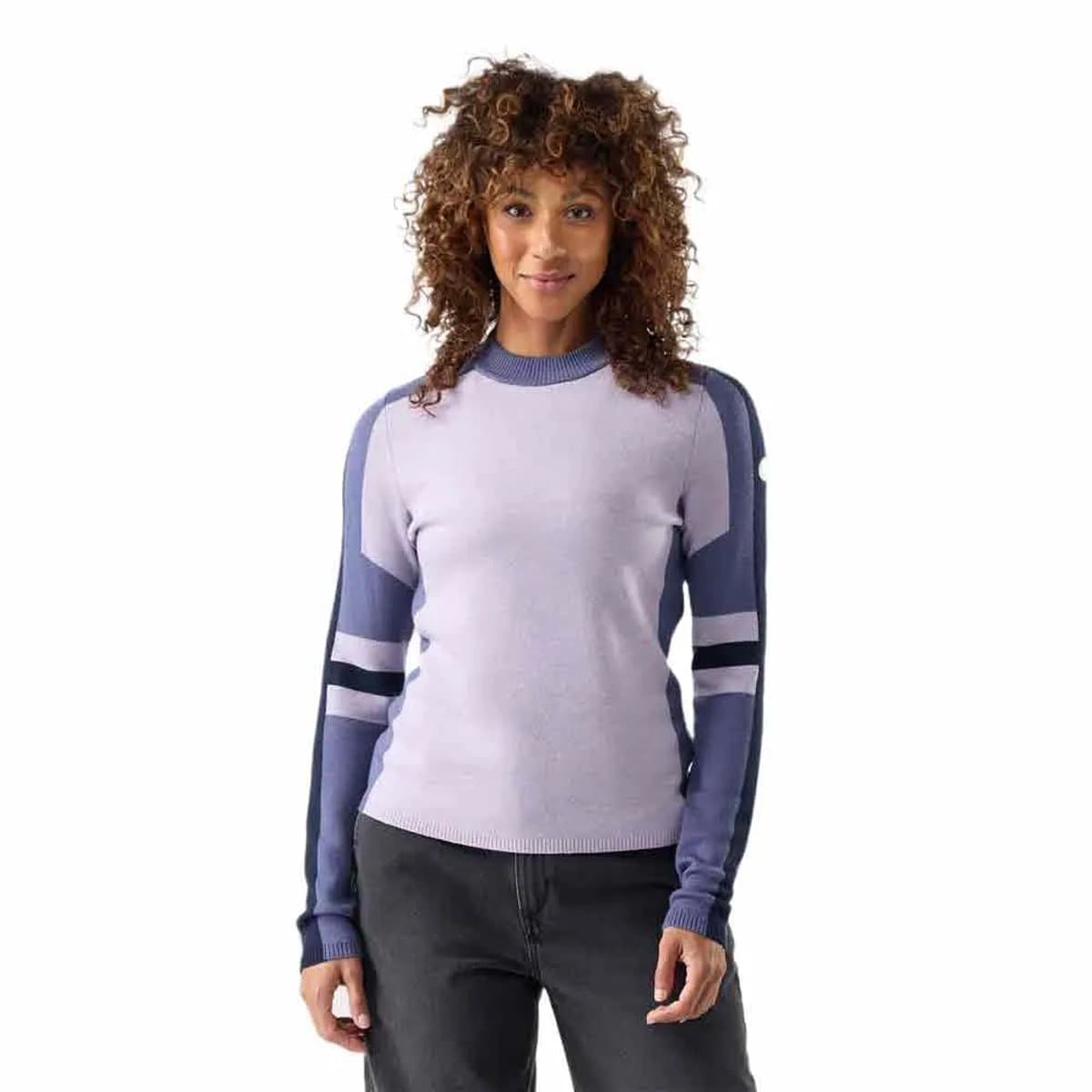 Smartwool Alpine Crew Trui Paars M Vrouw
