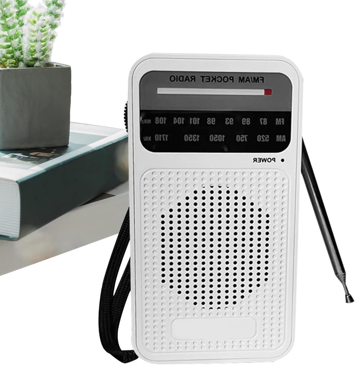 Draagbare Zakradio - Draadloze Speaker Transistorradio - Buiten Luisteren - Hoge Gevoeligheid Ontvangst - 14 x 8 x 4 cm