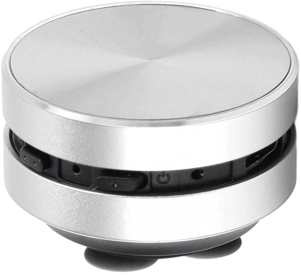 Allecto - Draadloze Doucheluidsprekers - BT Bone Conduction - Draagbaar en Waterdicht - Zilver - FM-Radio - Ingebouwde Microfoon - Geschikt voor Th...