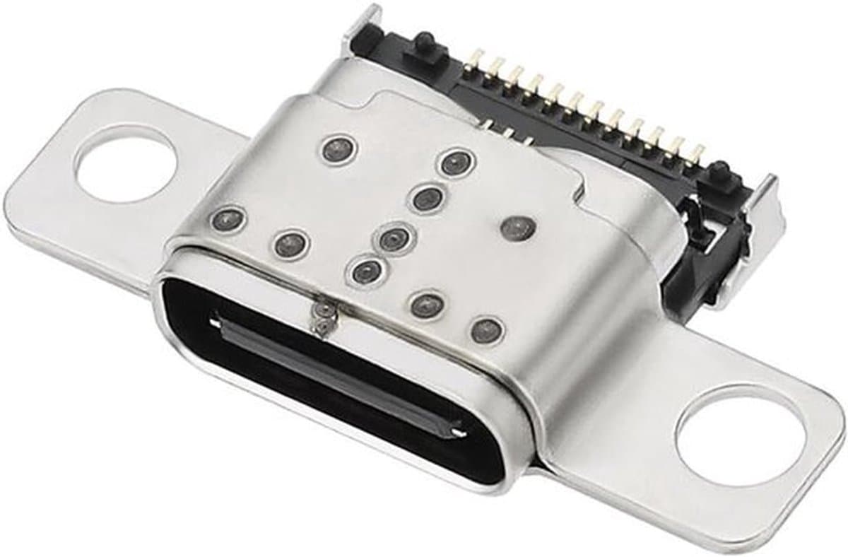 - Laptop USB-C Type-C Oplaadpoort Connector - Power Jack - Compatibel met Lenovo ThinkPad - Geschikt voor R14 L14 L15 E14 E15 Gen2 Gen3.