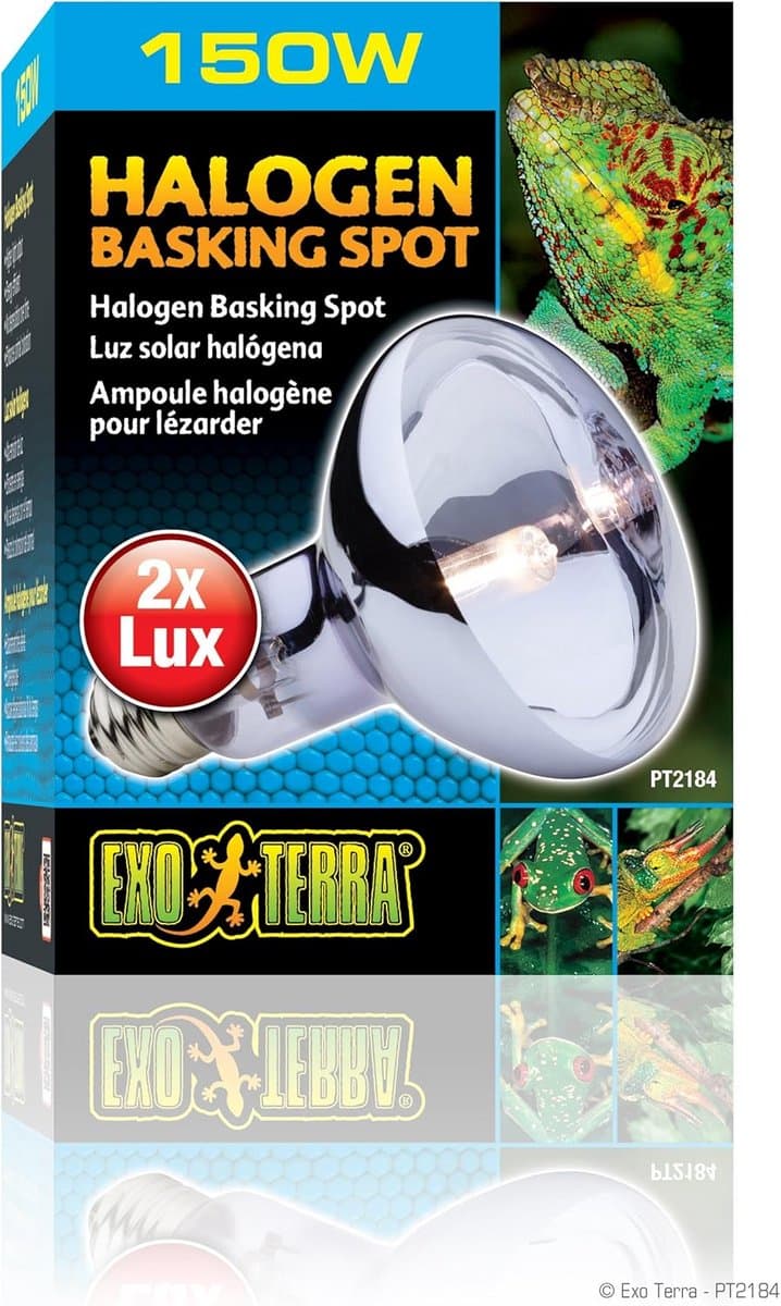 Halogeen Basking Spot 150 Watt voor Terrariums