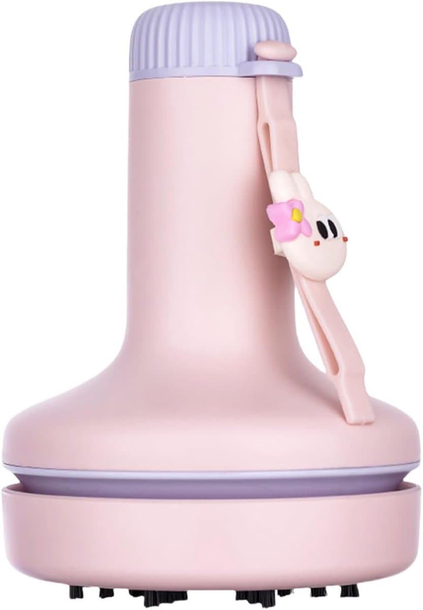 Bureau Stofzuiger - Mini Stofzuiger - Snelle Reiniging - Adaptieve Zuigkracht - Compact Formaat - Roze