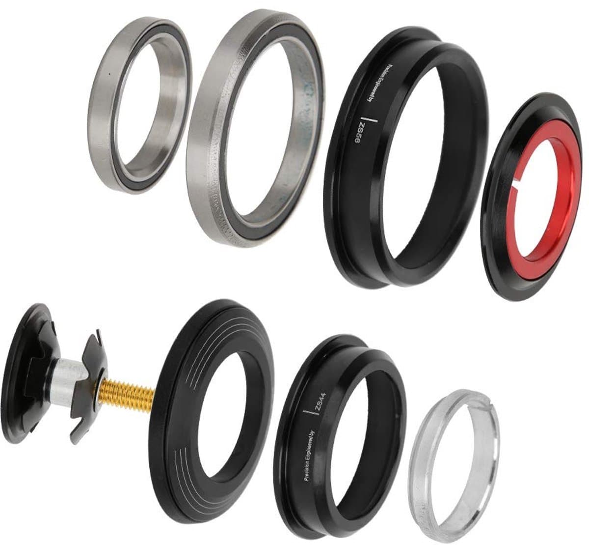 VT Goods - Tapered Headset - Aluminium Fiets Hoofdset - Voor Perfecte Prestaties - Geschikt voor Wielrennen - Lichtgewicht en Duurzaam - Ideaal voor..