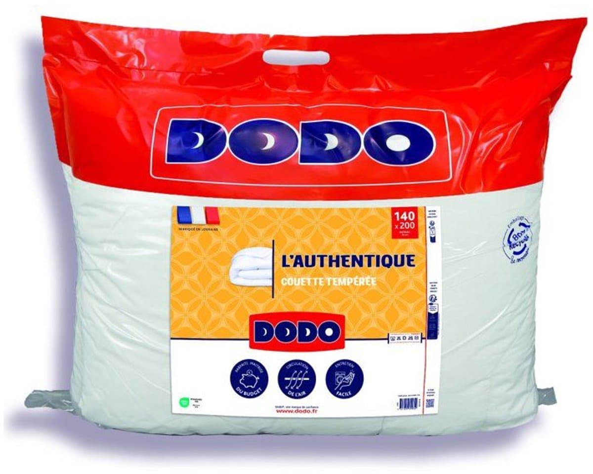 DODO – L’AUTHENTIQUE – Donsdekbed 140x200 – 250 g/m²