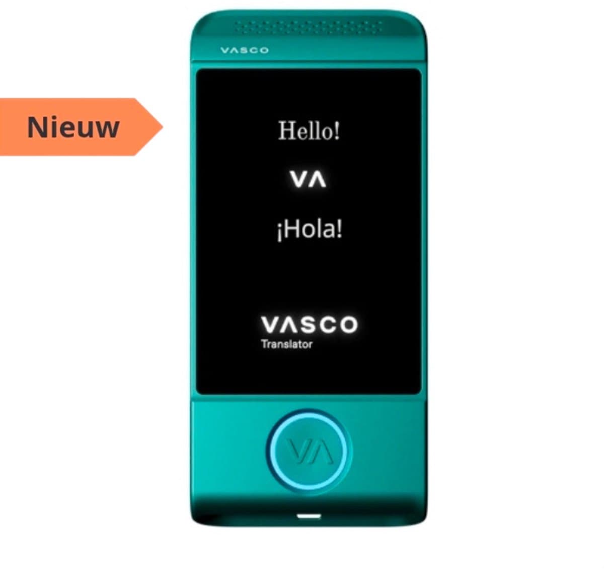 Vasco Translator M4 - Frosty Turquoise - vertaalcomputer - 113 talen - 99% nauwkeurigheid - gratis internet in bijna 200 landen