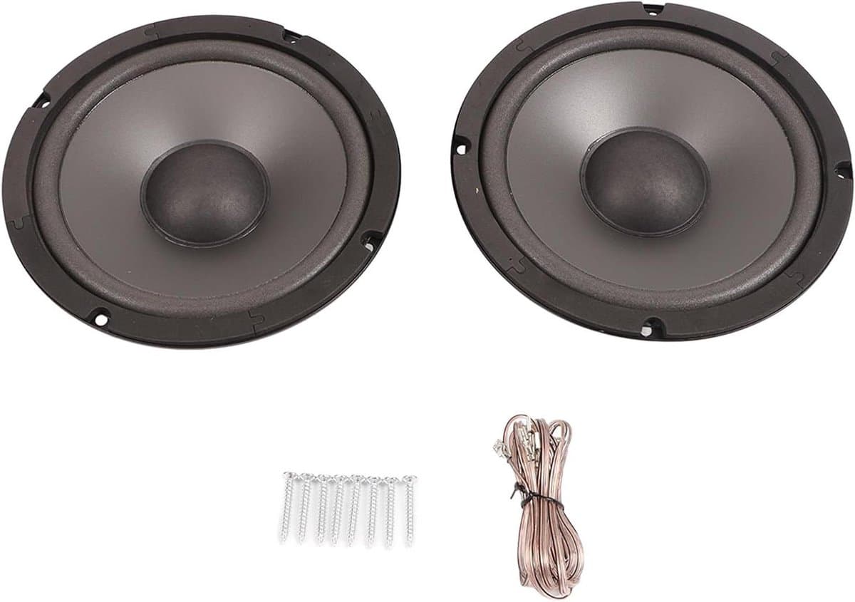 Autospeakers - Radio Speakers - Betere Geluidskwaliteit - Volledig Bereik - 6.5 Inch - Zwart