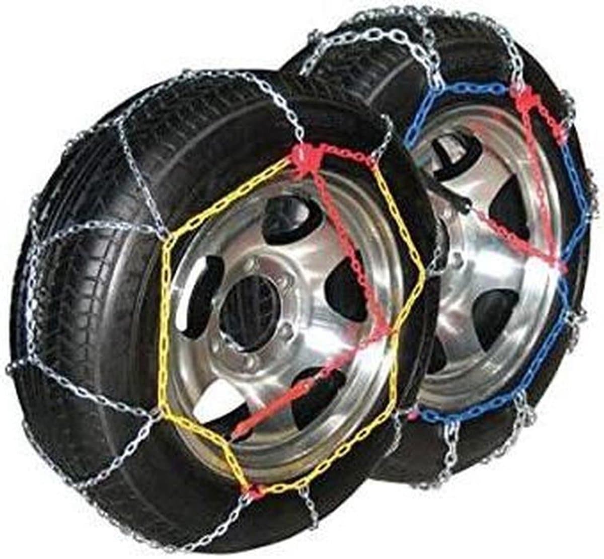 Sneeuwkettingen - Wielkettingen - Veilig Rijden - 16 mm Profielruimte - 255/60 R17 - Zilver
