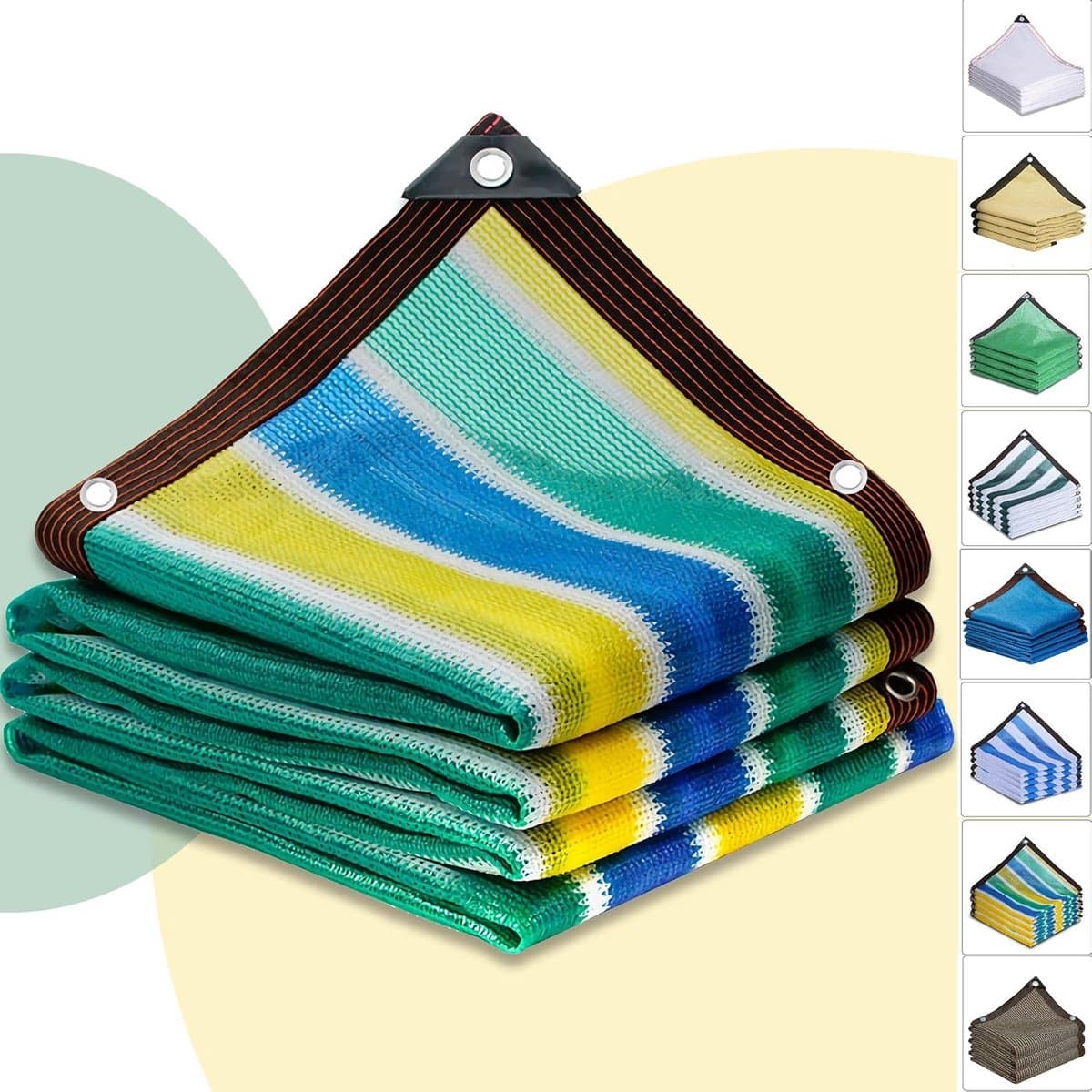 Zonnezeil - Schaduwdoek Tuin - Balkon Koeling - 90% Schaduweffect - 2 x 3 m - Zwart