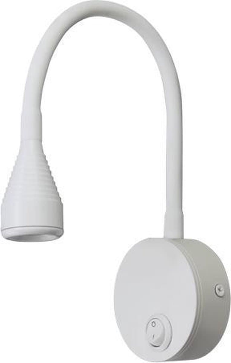 STRÜHM POLA Wandlamp - LED - 3,5W - 4000K - Flex - 1 Lichtpunt - Wit