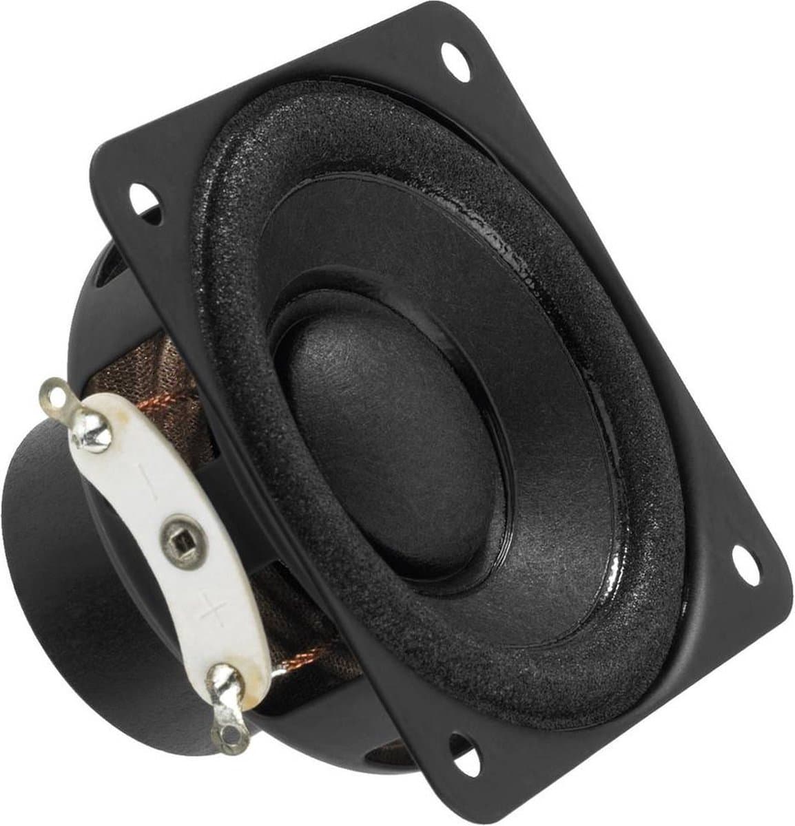 Monacor SP-6/8SQ 2 inch 5.5 cm Mini-luidspreker 10 W 8 Ω