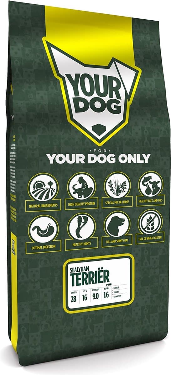 Yourdog Sealyham terriër - Hondenbrokken - Pup - 12 kg